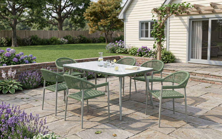 Outdoor Furniture Wholesale -- Hotel Terrace and Resort Scene