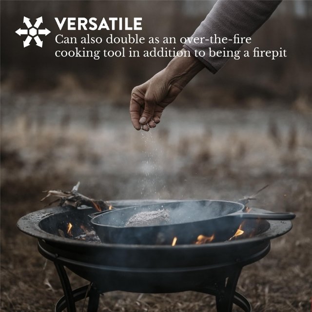 OEM fire pit from hand sketch