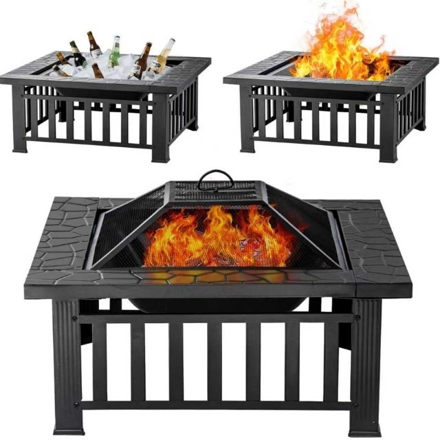 SGS tested wood burning fire pit