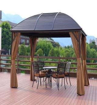 Galvanized plate top gazebo XY-CG-18003 10x13ft wholesale manufacturer FOB $458.98