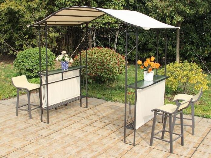 Grill gazebo HL-CG-18031 wholesale manufacturer heavy duty outdoor cooking