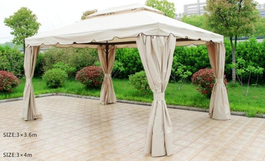 Patio gazebo XY-CG-17015 wholesale manufacturer modular sidewall compatible
