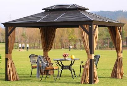 PC top gazebo XY-CG-18008 13x10ft wholesale manufacturer large commercial