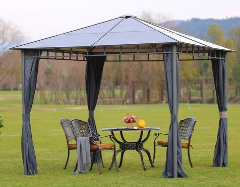 PC top gazebo XY-CG-18010 10x10ft wholesale manufacturer garden patio