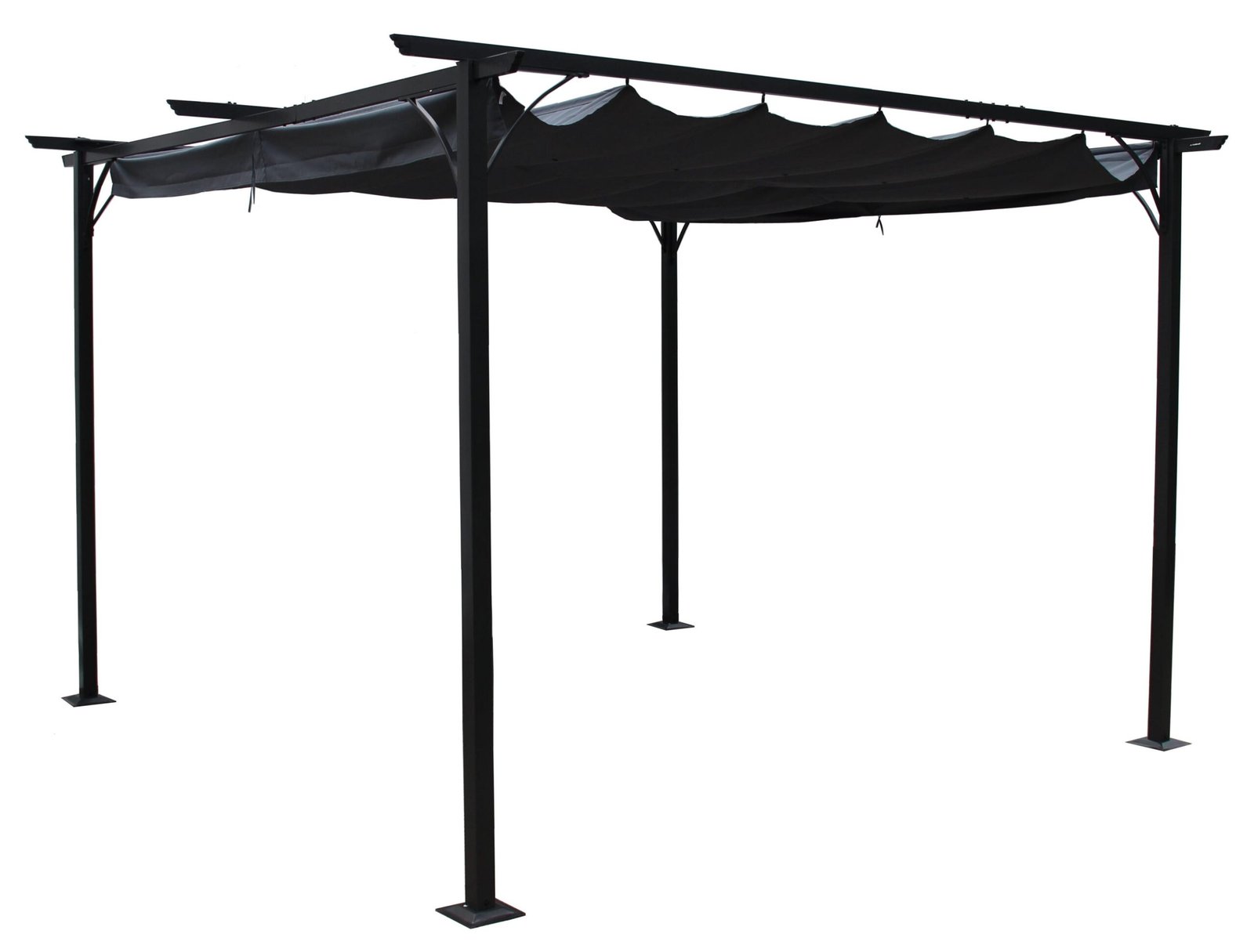 Steel pergola XY-CG-15020 wholesale manufacturer slatted roof garden