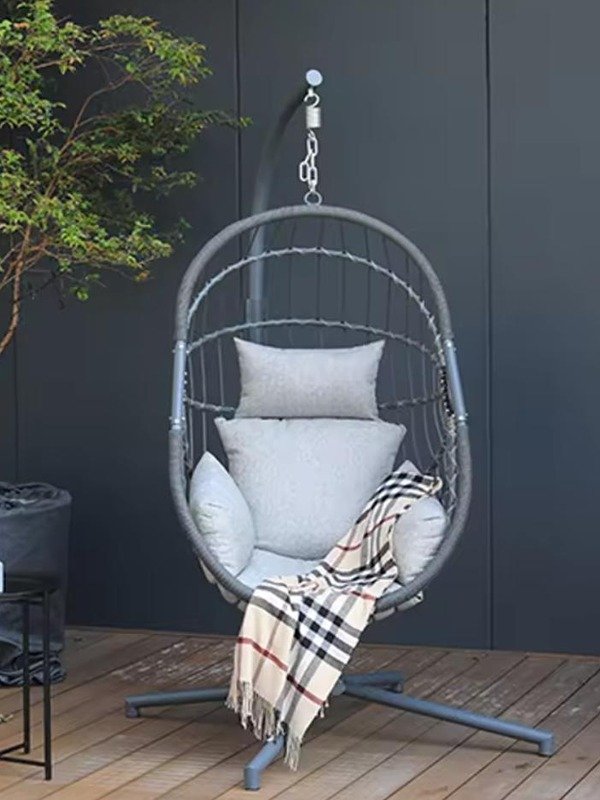 hanging egg chair wholesale compact balcony model