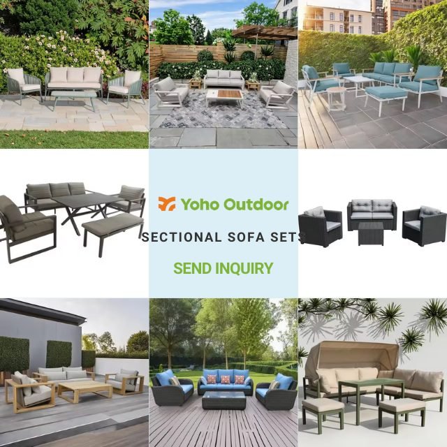 outdoor furniture MOQ mixed order plan
