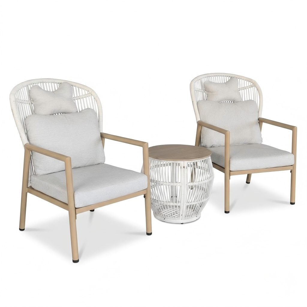 outdoor furniture materials aluminum rope comparison