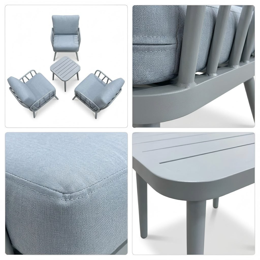 outdoor furniture sample order inspection